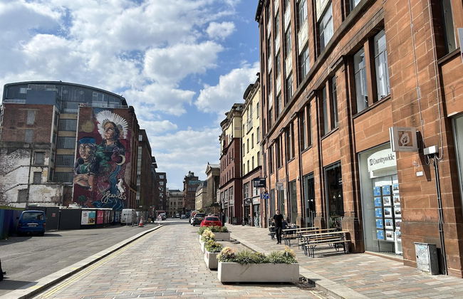 Beautiful 1 bed Apartment in Glasgow Merchant City - Foto 33