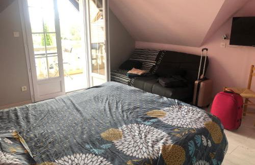 Logement 4 personnes avec piscine intérieure 31 degrés zoo de la FLECHE 24 h du Mans - Photo 8