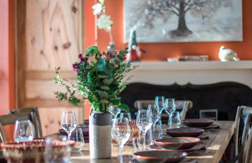 Luxe et tranquillité au vert: maison 6 chambres, piscine, proche du Mans, idéale familles et groupes - FR-1-410-361 - Foto 4