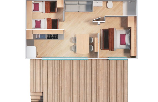 Chalet w/ Terrace & Pool - Photo 22