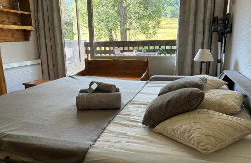 Studio Le P'tit Aigle pied des pistes et télécabine départ ski au pied - Photo 4