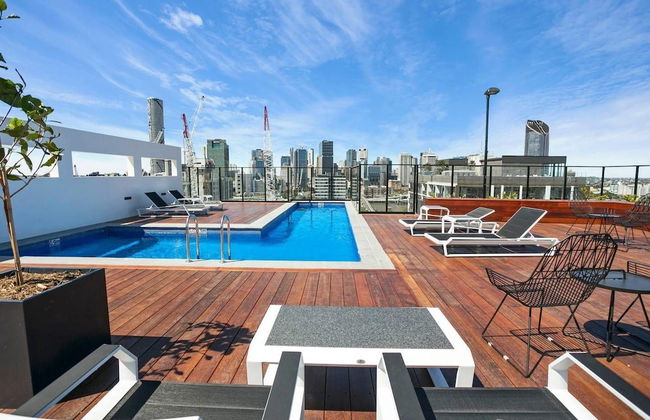 South Brisbane Funky 1 BED Parking Qsb027-18 - Foto 11