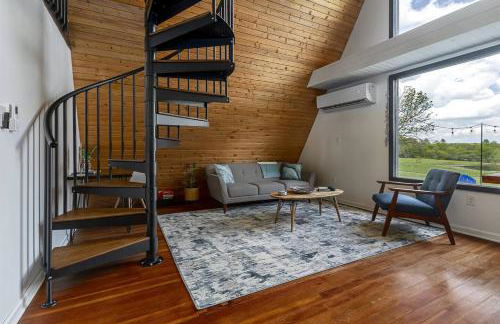 3 A-Frame Cabins w Hot Tubs Near Wine Trail - Foto 23