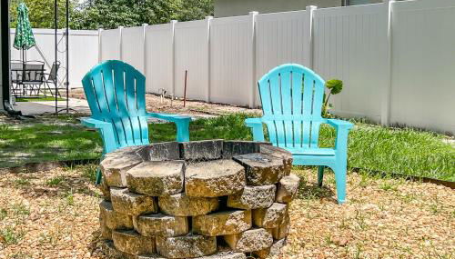 Coastal Cabana in Lakeland with King Bed - Foto 4, Garden