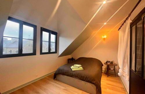 Appartement duplex rénové, plein bourg, vue mer - Foto 6