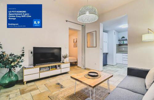 LE PTIT HONORE - Appartement 2 pers - Centre Cosy WiFi Clim Garage - Foto 8