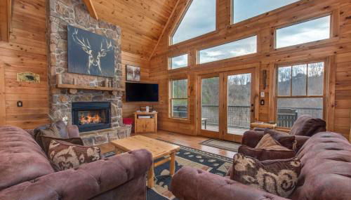 Cabin w/ Mountain Views, Hot Tub & Game Room! - Foto 2