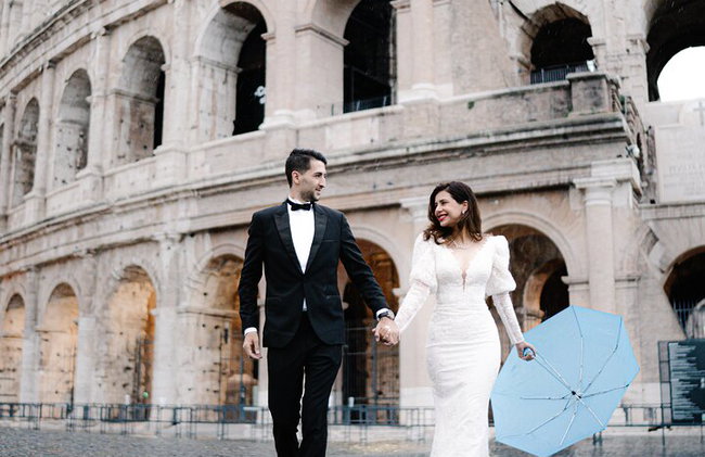 Wedding Honeymoon Photoshoot in Rome - Photo 37
