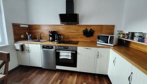 Ferienhaus An der Brunnenaue - Foto 5, stove, dishwasher