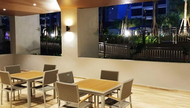 Sala de estar do lobby