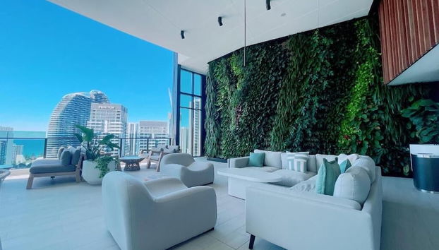 Zona de estar del vestíbulo