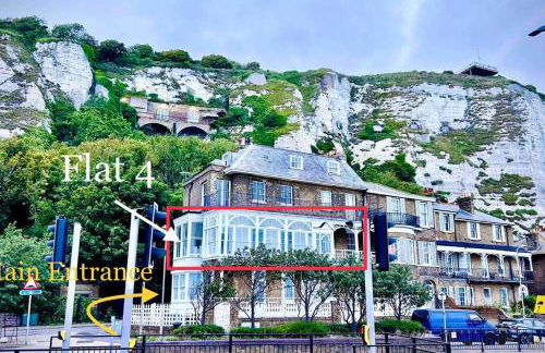 Flat 4 Marine Parade House, 1 East Cliff- Next to Dover Port, White Cliffs, Beach, Castle - Foto 22