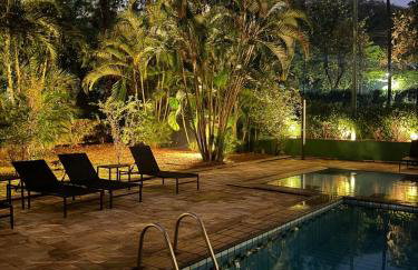 Hospede-se em Alphaville flat moderno com lazer - Foto 13