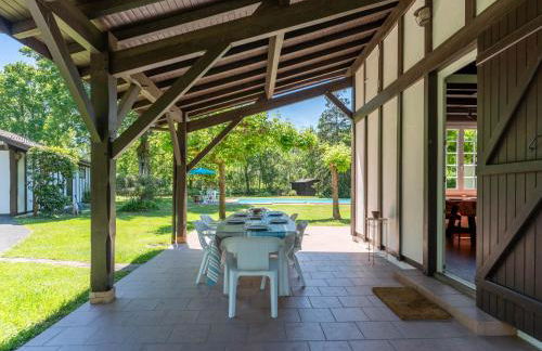 Maison à Parentis-en-Born: Piscine, 6 pers., Proche Lac et Océan, Pistes Cyclables - FR-1-319-553 - Foto 7