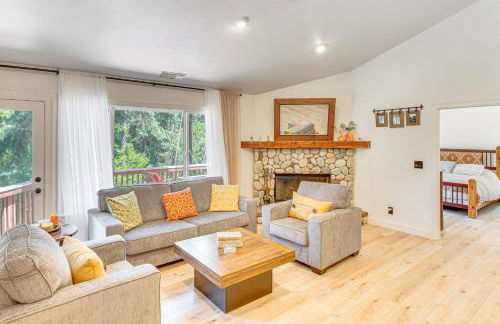 Forest Views and Fire Pit! Cozy Cabin in Crestline - Foto 19