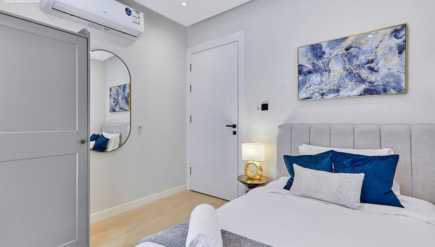 bnbmehomes - Pvt Rooftop in Al Malqa -C4 - Foto 3, Habitación