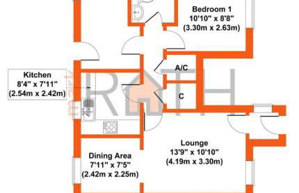 Wokingham 2 Bedroom Flat - Private Entrance - Foto 11