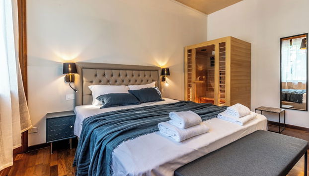 Appartamento "Vatican Jacuzzi and Sauna" by Flatinrome - Foto 4, Habitación