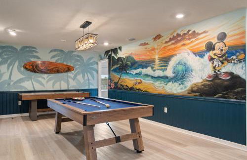 New 10-bedroom Luxury Retreat, Private Pool and Spa, Near Disney and Orlando - Foto 44