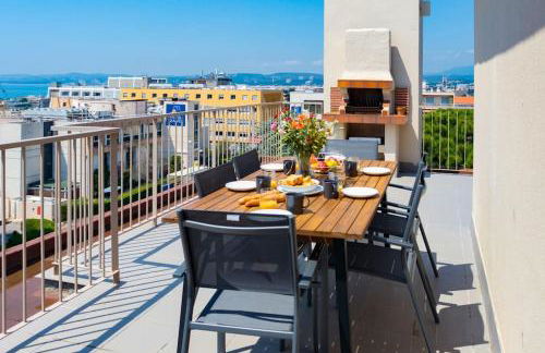 L43 Suite Maurice sea view 6Pax/Terrace,Parking,AC - Foto 42