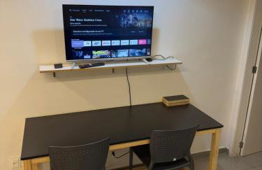 05 - ESTÚDIO LINDO na Savassi com Área privativa, Máquina de lavar, Cozinha completa, TV, Vaga de garagem - Foto 28