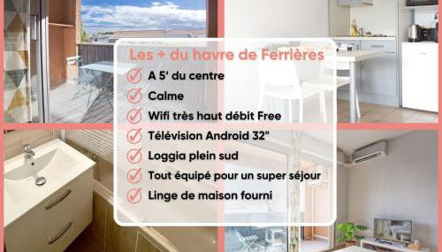 Le Havre de Ferrieres - free Parking - WiFi - Cuisine - Foto 2