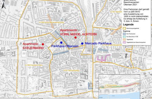 URBAN STAY Hamburg - Apartments "BACKBORD" & "STEUERBORD mit Sauna" - Foto 5