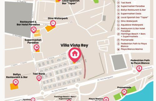 Villa Vista Rey - 6 Bedroom - Heated Pool - Amazing Views - Pool Table - Vista Lobos - Playa Blanca - Foto 56