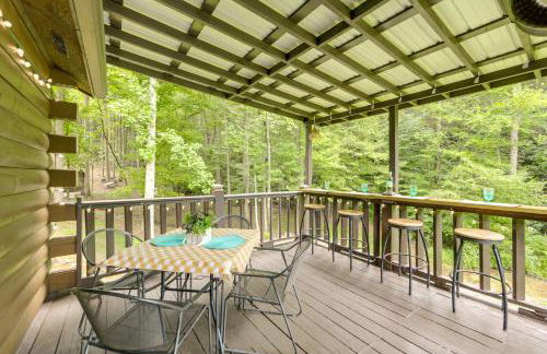 Smoky Mountain 'cozy Cove' Cabin: Deck & Fire Pit - Foto 35