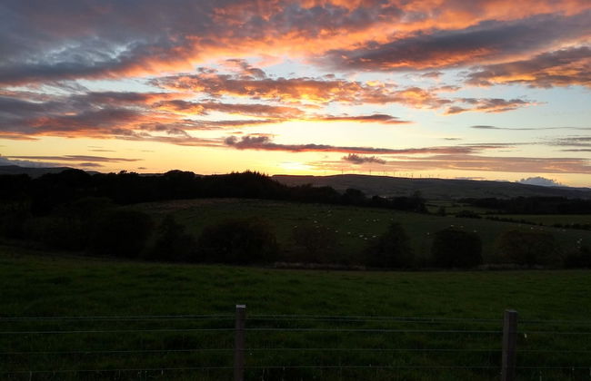 Cleeves Cabins, Arran Luxury Lodge With hot tub - Foto 19