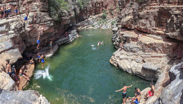 Piscina naturale di Paradise Valley