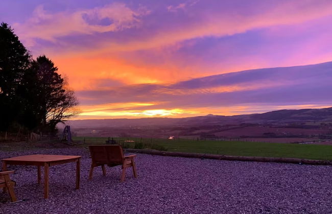 Woodhead Shepherds Hut - Sleeps 2 - Mailer Farm - Foto 12