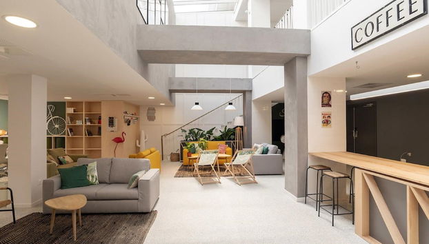 Sala de estar do lobby