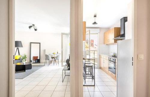 BnGo l Le Cocon Paisible PartDieu l Terrasse, 4p, 1ch, proche Gare PartDieu - Photo 18