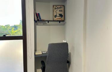 Studio Premium - Perto de Tudo - Vista Livre - Estacionamento privativo e Portaria 24h - Wi-Fi 600mbps - Foto 9