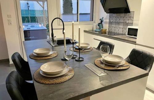 Le GREEN'SPA - DIJON - SPA-jardin-parking privé - Foto 11