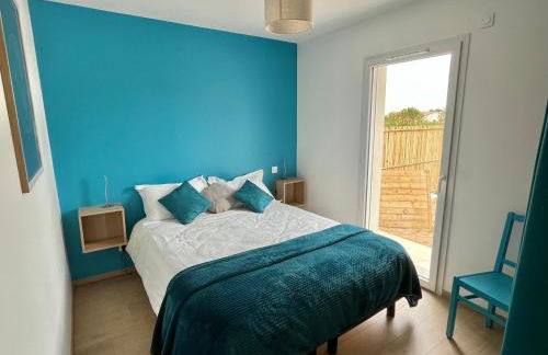 Sables des Dunes, jolie maison neuve tout confort, vacances famille ou entre amis, 500 m plage - Foto 18