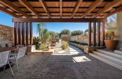 SunKeramos Retreat - "Free" Heated Pool Private Villa - Foto 6