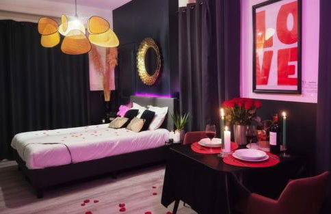 Suite Passion - Jacuzzi privé - Table massage - Foto 4