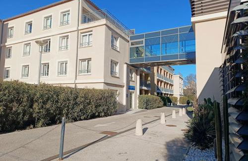 GREEN Studio climatisé, vue sur golf proche Montpellier - Foto 19