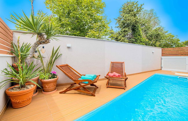 Beautiful Villa With Private Pool, Krk, Croatia - Foto 33