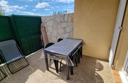 Appartement T2, terrasse, piscine, clim, proche plage - Foto 11