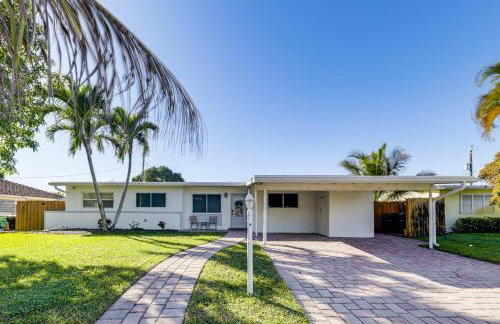 Game Room, Patio! Lake Worth Beach Family Retreat - Foto 28