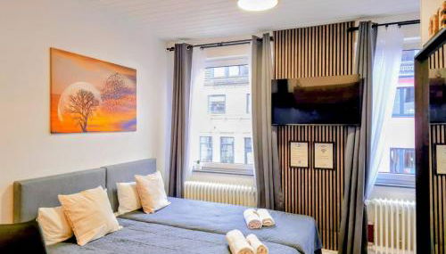 Gemütliches Studioapartment in Findorff Bremen mit Highspeed WLAN - Foto 2, towels