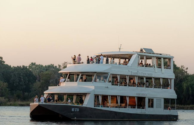 Crucero al atardecer por el río Zambezi - Foto 1