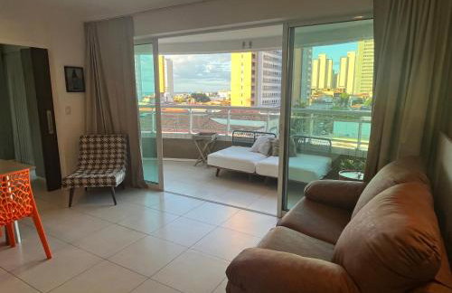 Apartamento com piscina no hooftop, 48m2 - Praia da Iracema- Fortaleza - Foto 4