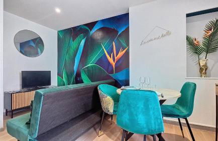 L'Oiseau du paradis - terrasse privée, parking, wifi rapide, arrivée autonome, entre gare et centre-ville, rez-de-chaussée - Foto 16