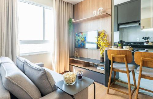 Apartamento sofisticado c vaga e vista Arena MRV - Foto 1