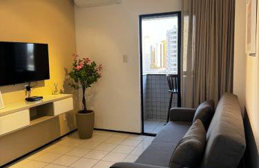 Flat 1106 próximo à praia - Condomínio Biarritz - Foto 1