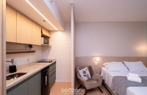 Studios aconchegantes no Setor Marista BLS - Foto 126